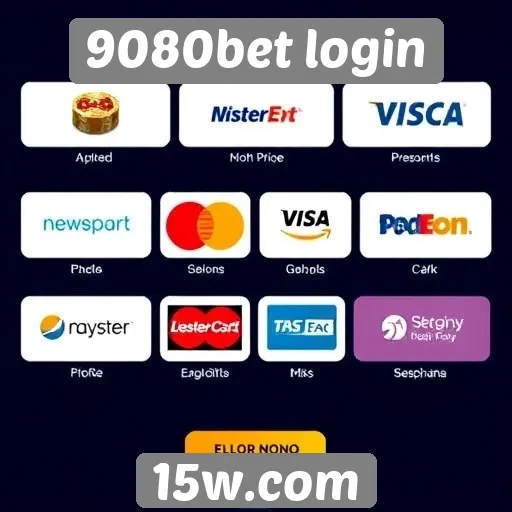 Métodos de pagamento disponíveis no 9080bet